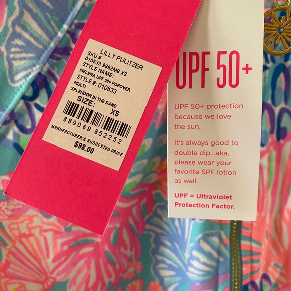 Lilly Pulitzer Melena Popover - splendor in the sand - Picture 2 of 5
